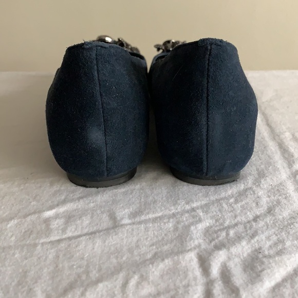 Kelsi Dagger “Alyona” Hidden Wedge Suede Flats - Picture 5 of 10